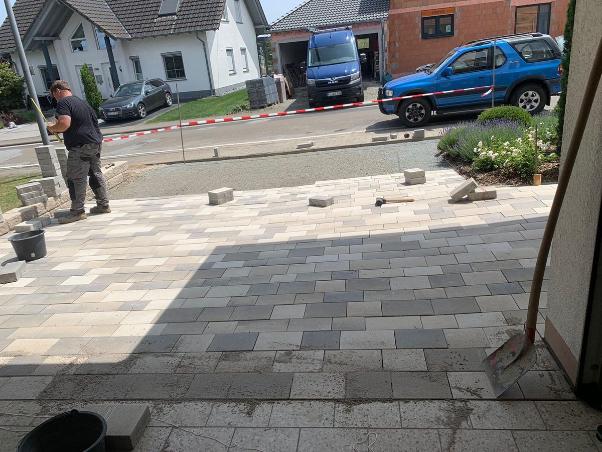 Pflasterarbeiten Hofeinfahrt